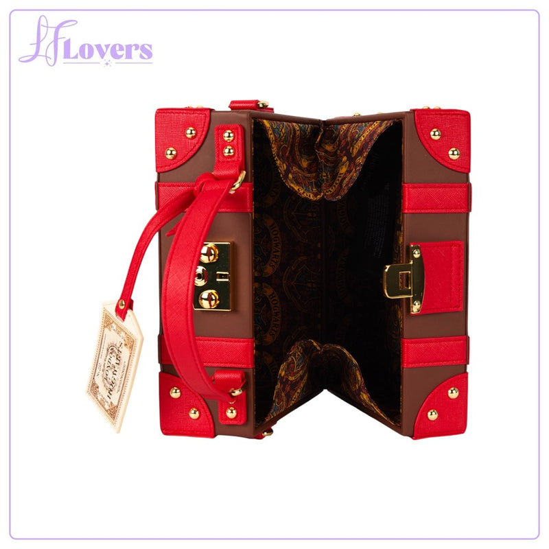 Load image into Gallery viewer, Loungefly Harry Potter Hogwarts Express Luggage Crossbody
