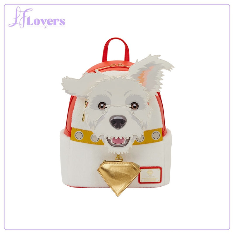 Load image into Gallery viewer, Loungefly DC Supergirl Krypto Mini Backpack - LF Lovers

