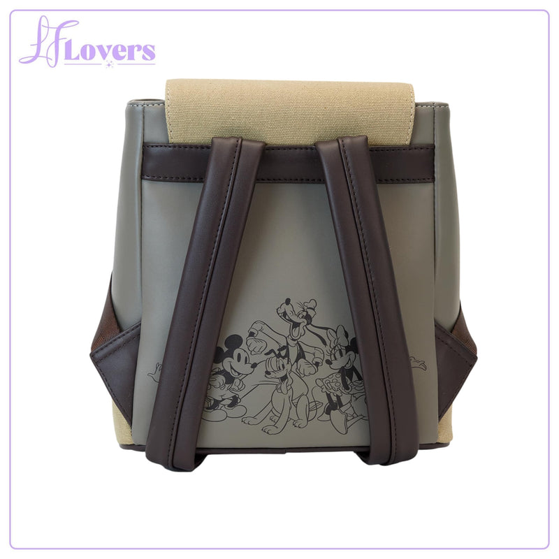 Load image into Gallery viewer, Loungefly Disney Mickey And Friends Canvas Mini Backpack
