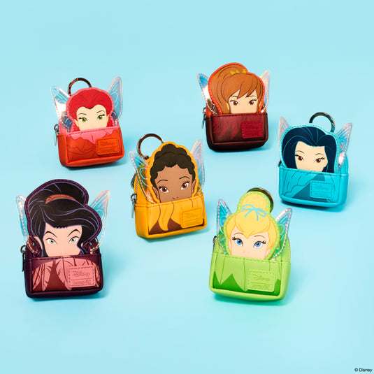 Loungefly Disney Fairies Mystery Mini Backpack Keychain Charm - Preorder