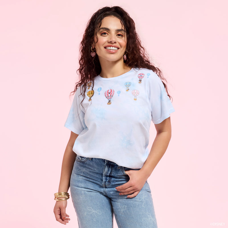Load image into Gallery viewer, Loungefly Disney Mickey &amp; Friends Balloon Swing Tee - PRE ORDER - LF Lovers
