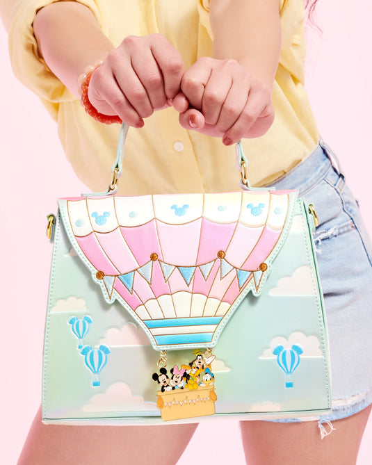 Loungefly Disney Mickey & Friends Hot Air Balloon Crossbody - PRE ORDER