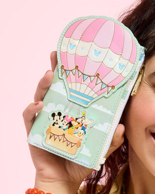 Loungefly Disney Mickey & Friends Hot Air Balloon Wallet - PRE ORDER