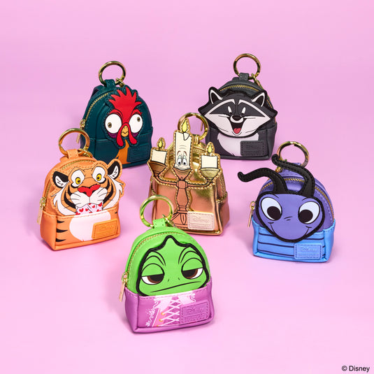 Loungefly Disney Disney Princess Sidekicks Mystery Mini Backpack Keychain Charm