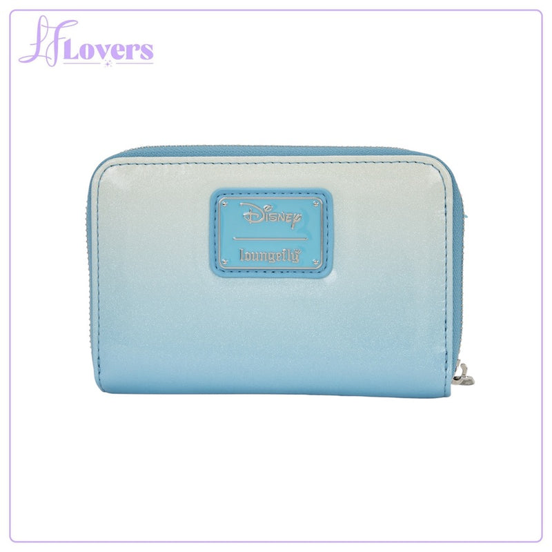 Load image into Gallery viewer, Loungefly Disney Frozen Elsa Glitter Sequin Zip Around Wallet - PRE ORDER
