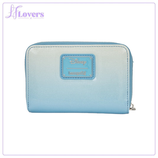 Loungefly Disney Frozen Elsa Glitter Sequin Zip Around Wallet - PRE ORDER