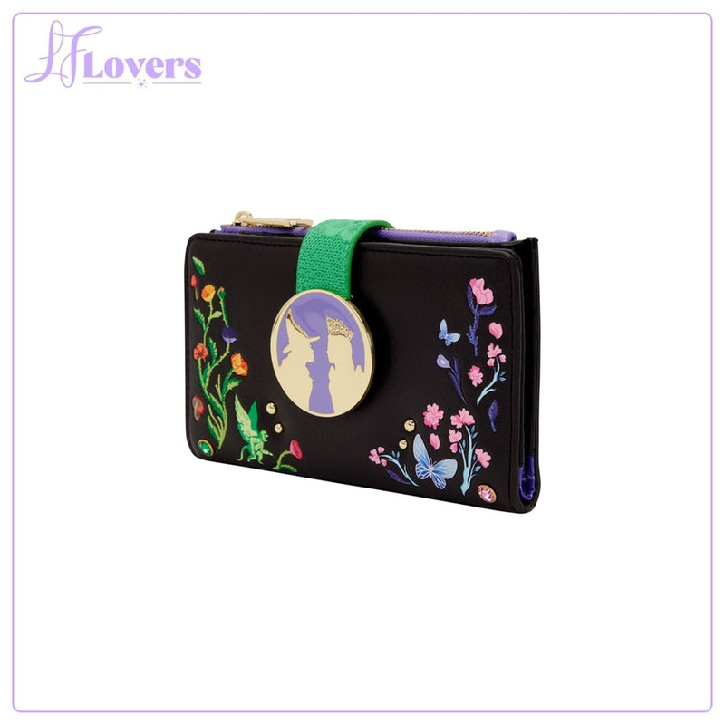 Load image into Gallery viewer, Loungefly Universal Wicked Floral And Lace Wallet - Pre Order - LF Lovers
