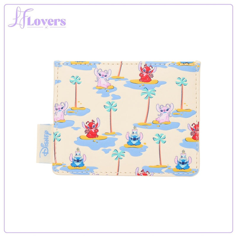 Load image into Gallery viewer, Loungefly Disney Lilo &amp; Stitch Stitch, Angel, &amp; Leroy Card Holder - PRE ORDER
