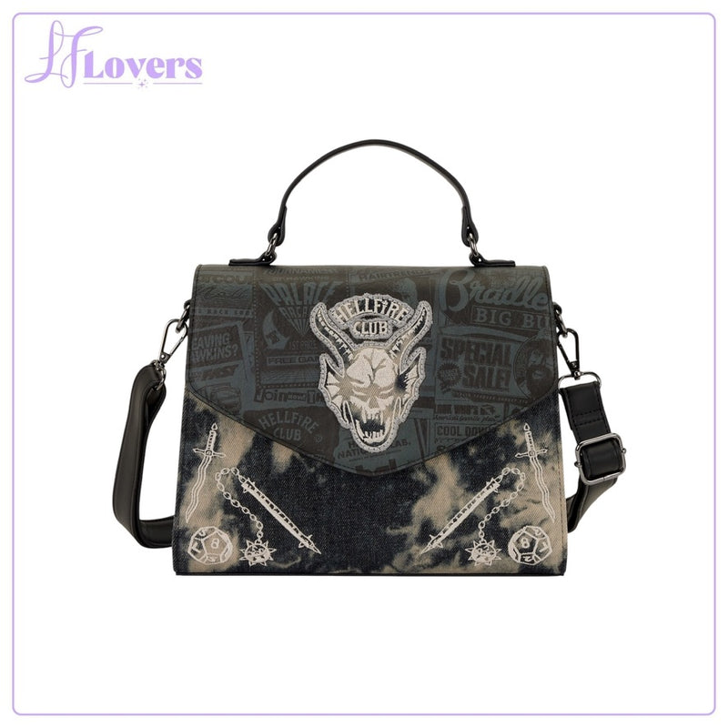 Load image into Gallery viewer, Loungefly Netflix Stranger Things Hellfire Club Crossbody - PRE ORDER
