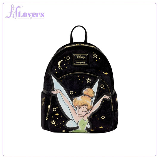 Loungefly Disney Tinker Bell Pixie Dust Velvet Mini Backpack - PRE ORDER