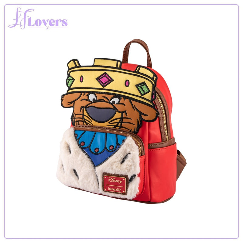 Load image into Gallery viewer, Loungefly Disney Robin Hood Prince John Cosplay Mini Backpack - Preorder
