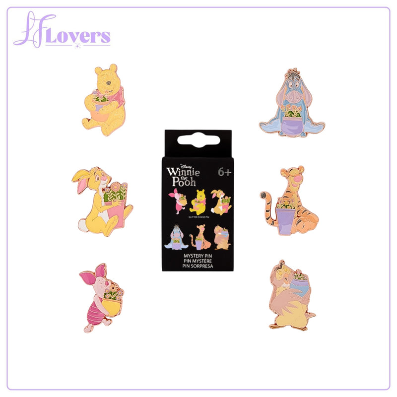 Load image into Gallery viewer, Loungefly Disney Winnie The Pooh Flowers Pots Blind Box Pin - COMING SOON
