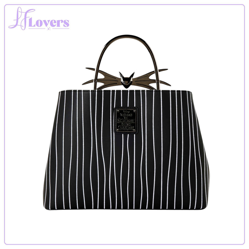 Load image into Gallery viewer, Loungefly Disney NBC Jack Skellington Handbag - PRE ORDER - LF Lovers
