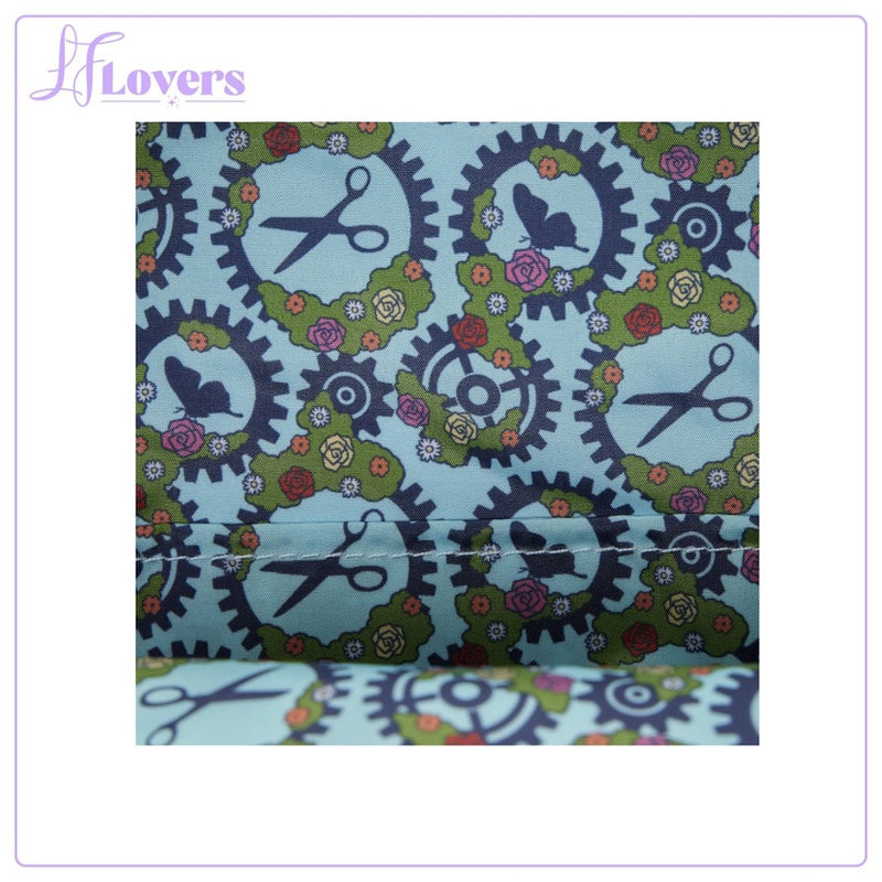 Load image into Gallery viewer, Loungefly Twentieth Century Studios Edward Scissorhands Sherpa Mini Backpack - PRE ORDER
