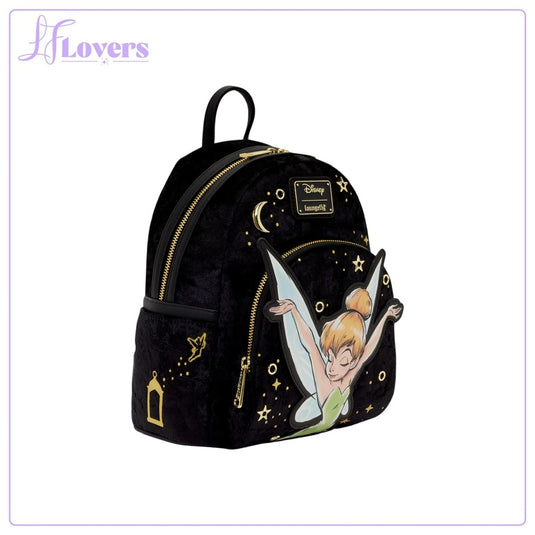 Loungefly Disney Tinker Bell Pixie Dust Velvet Mini Backpack - PRE ORDER