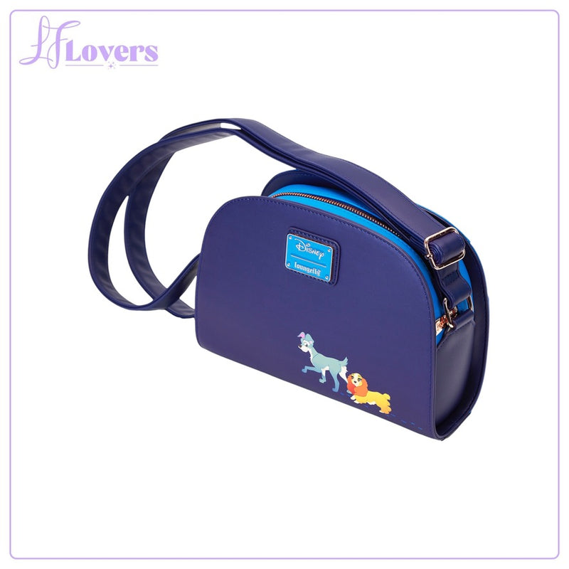 Load image into Gallery viewer, Loungefly Disney Lady And The Tramp 70th Anniversary Crossbody - LF Lovers
