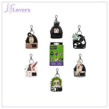 Loungefly Warner Brothers Beetlejuice Mini Backpack Bag Charms - PRE ORDER - LF Lovers