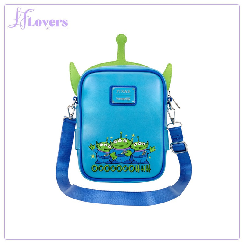 Load image into Gallery viewer, Loungefly Pixar Toy Story 30th Anniversary Aliens Crossbuddies Bag - PRE ORDER
