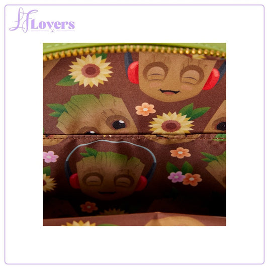 Loungefly Marvel Guardians of the Galaxy Groot Floral Figural Crossbody Bag - Preorder - LF Lovers