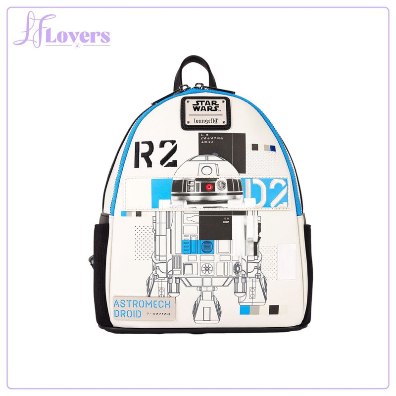 Load image into Gallery viewer, Loungefly Star Wars The Power Of The Force Astromech Droid Mini Backpack - LF Lovers
