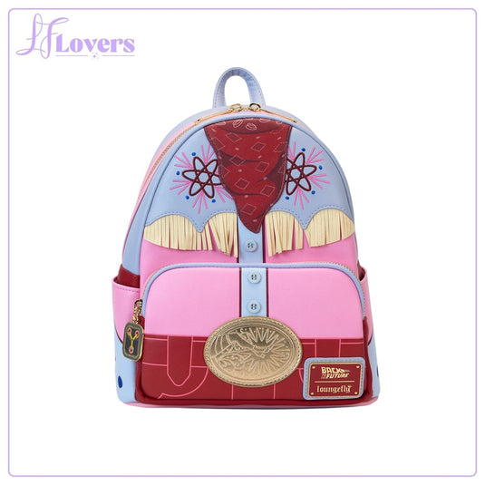 Loungefly Universal Back To The Future 40th Anniversary Mini Backpack