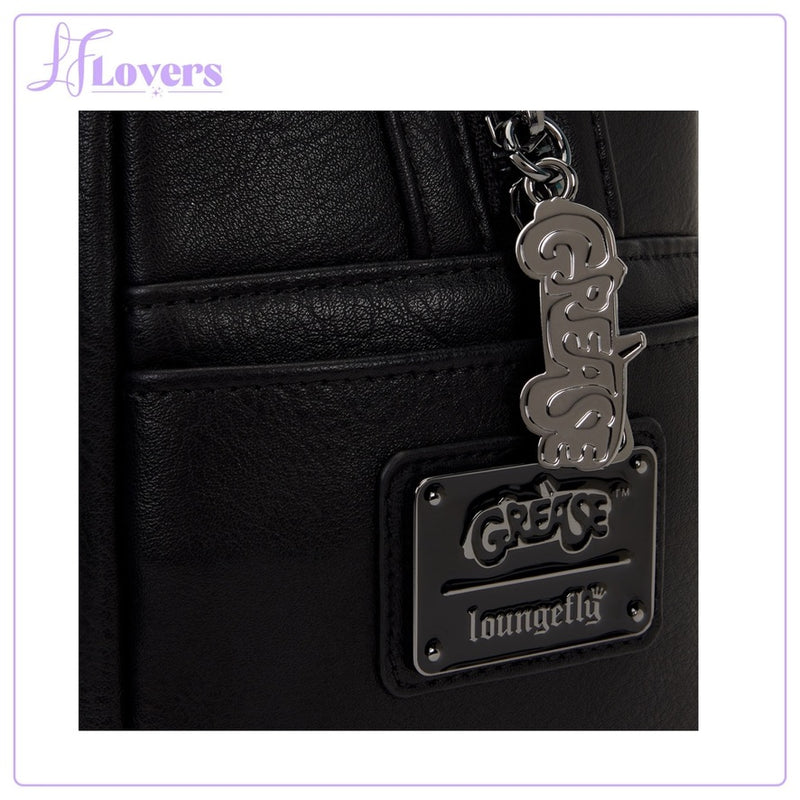 Load image into Gallery viewer, Loungefly Paramount Grease T-Birds Cosplay Mini Backpack - PRE ORDER
