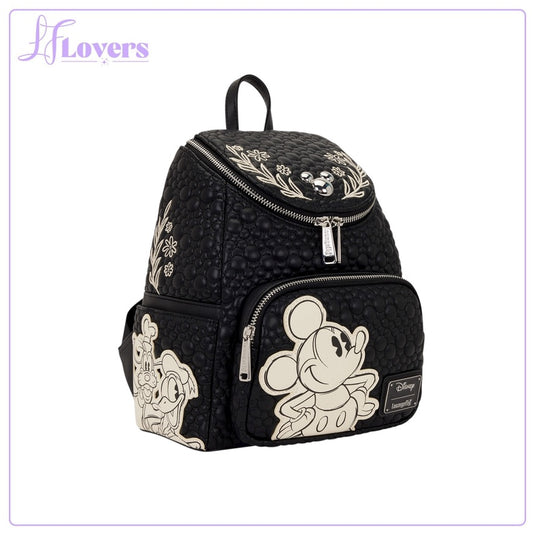 Loungefly Disney Mickey & Friends Sketched Mini Backpack - PRE ORDER