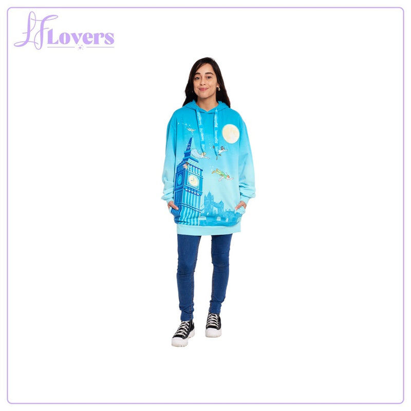 Load image into Gallery viewer, Loungefly Disney Peter Pan You Can Fly Unisex Hoodie - LF Lovers
