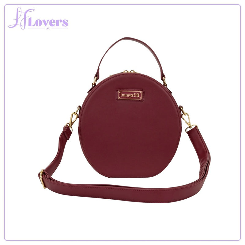 Load image into Gallery viewer, Loungefly The Laura Red Pin Trader Crossbody
