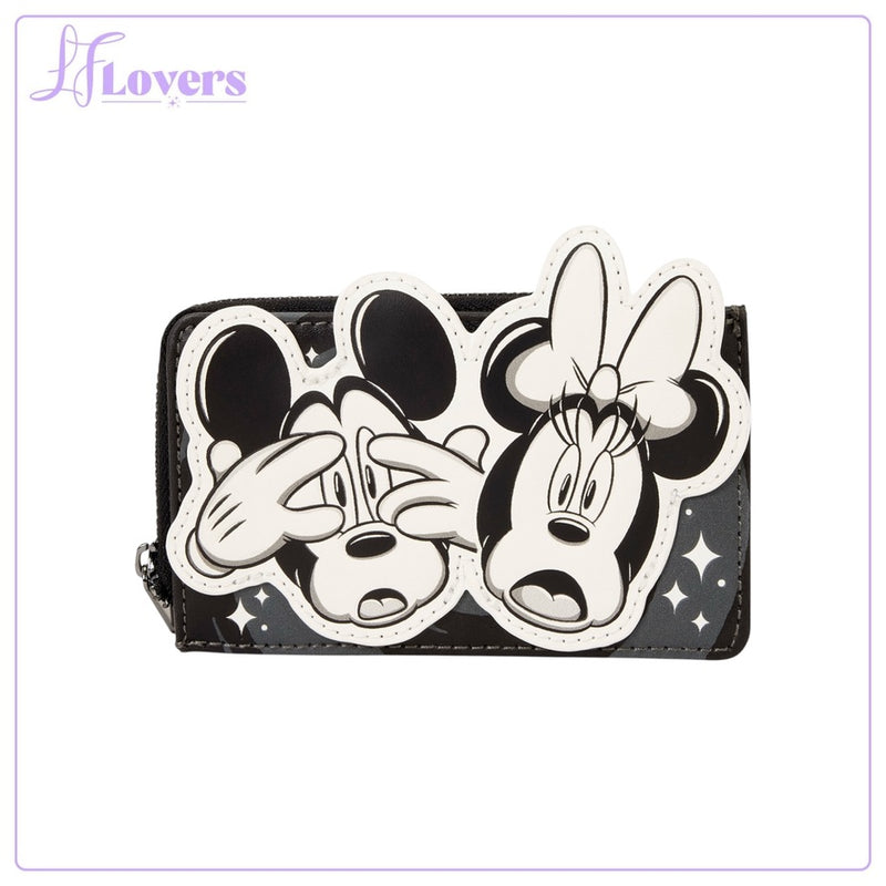 Load image into Gallery viewer, Loungefly Disney Mickey &amp; Minnie Ghost Card Holder - Preorder
