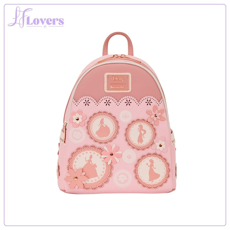 Load image into Gallery viewer, Loungefly Disney Princess Stained Glass Mini Backpack - PRE ORDER - LF Lovers
