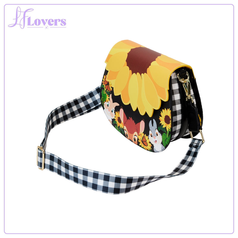 Load image into Gallery viewer, Loungefly Disney Bambi Sunflower Strap Crossbody - PRE ORDER - LF Lovers
