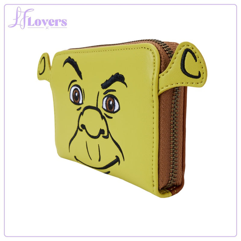 Load image into Gallery viewer, Loungefly Dreamworks Shrek Keep Out Cosplay Zip Around Wallet - LF Lovers
