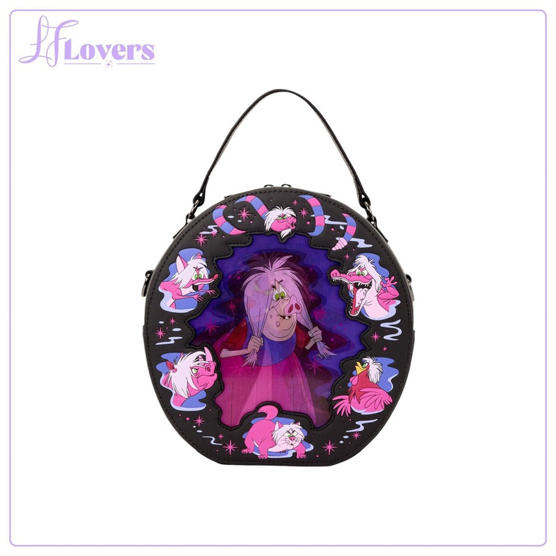 Load image into Gallery viewer, Loungefly Disney Madam Mim Lenticular Crossbody Bag
