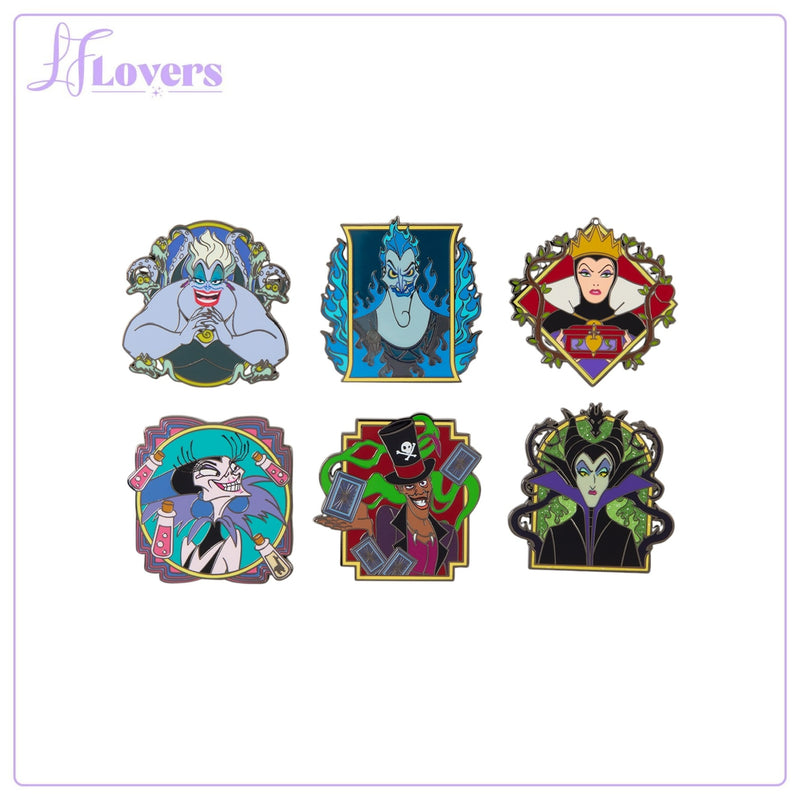 Load image into Gallery viewer, Loungefly Disney Villains Mystery Box Pin

