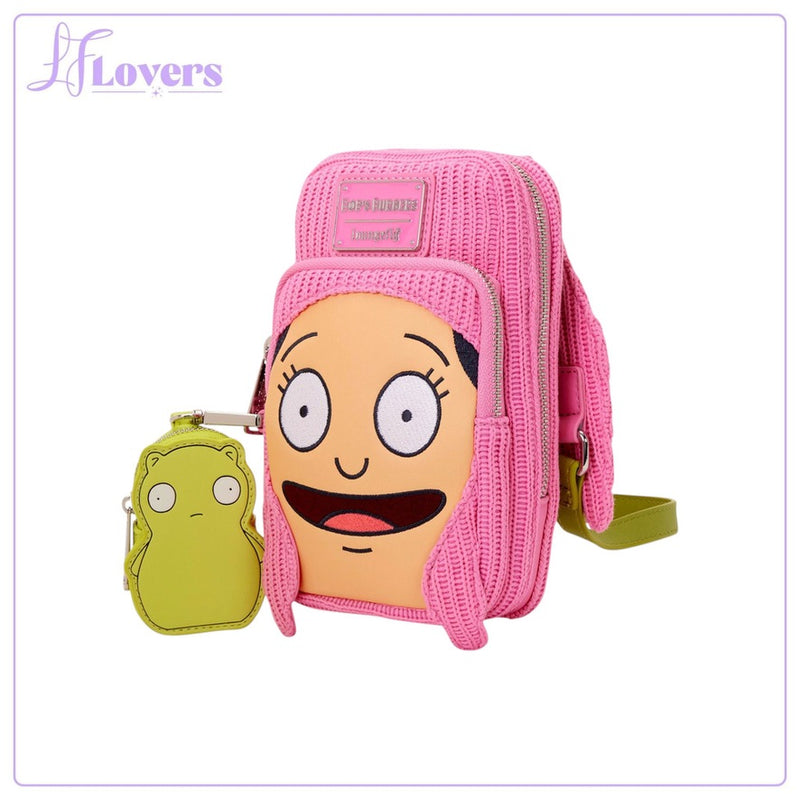 Load image into Gallery viewer, Loungefly Bob's Burgers Louise Cosplay Crossbody Bag with Coin Bag - PRE ORDER - LF Lovers
