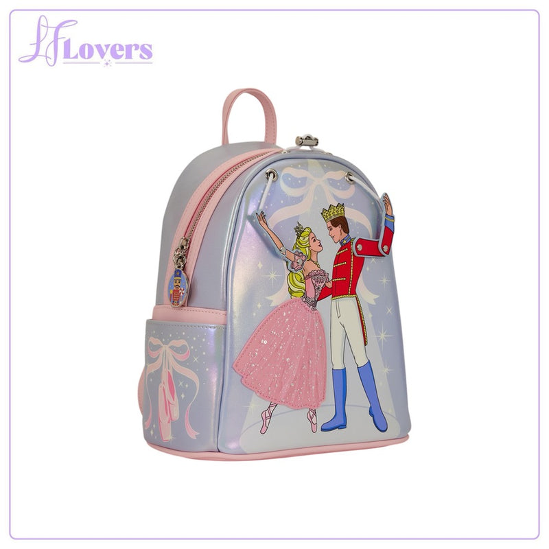 Load image into Gallery viewer, Loungefly Mattel Barbie Nutcracker Mini Backpack - Preorder - LF Lovers
