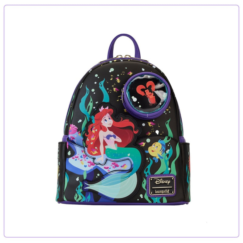 Load image into Gallery viewer, Loungefly Disney The Little Mermaid 35th Anniversary Mini Backpack
