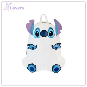 Load image into Gallery viewer, Loungefly Stitch Ghost Cosplay Mini Backpack - COMING SOON
