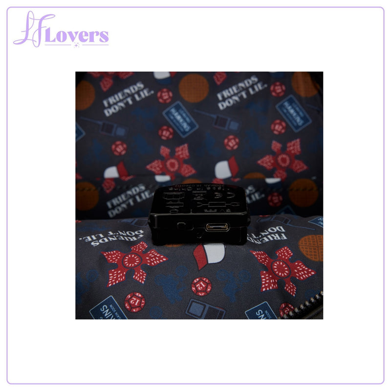 Load image into Gallery viewer, Loungefly Netflix Stranger Things 10th Anniversary Mini Backpack
