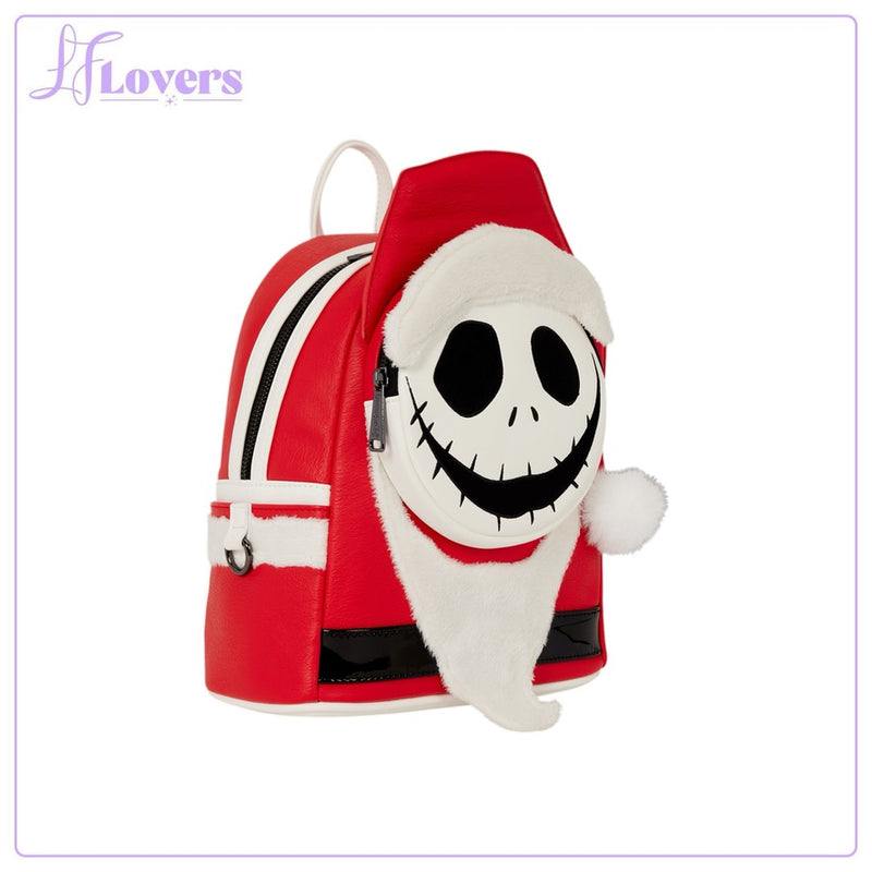 Load image into Gallery viewer, Loungefly Disney Nightmare Before Christmas Jack Skellington Sandy Claws Cosplay Mini Backpack - LF Lovers
