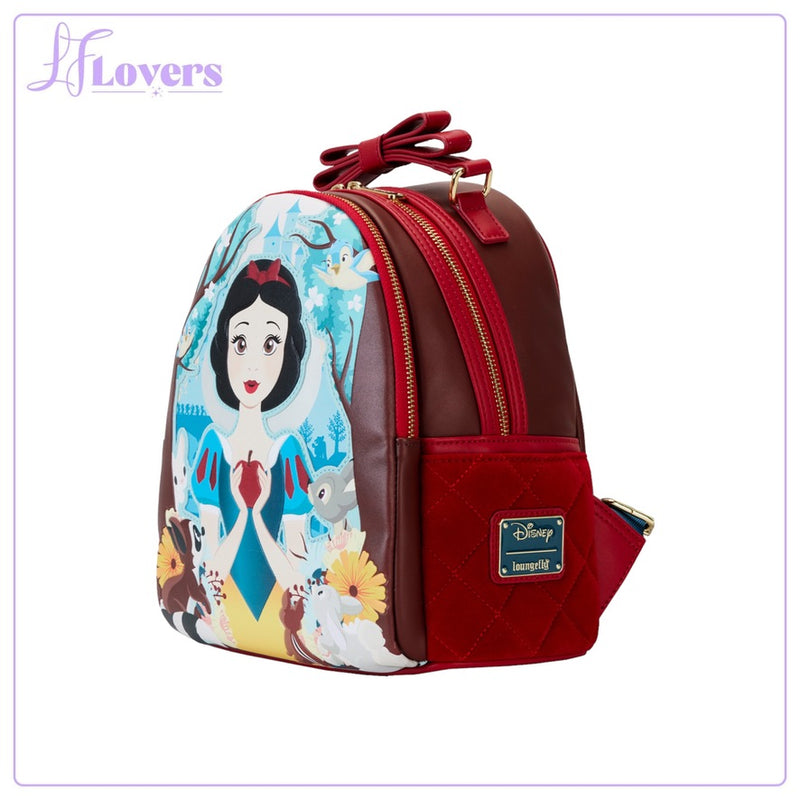 Load image into Gallery viewer, Loungefly Disney Snow White Classic Apple Mini Backpack - LF Lovers
