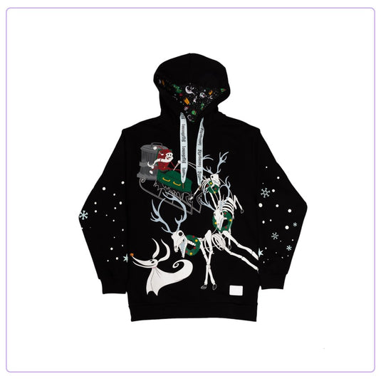 Loungefly Disney The Nightmare Before Christmas Town Hooded Sweatshirt