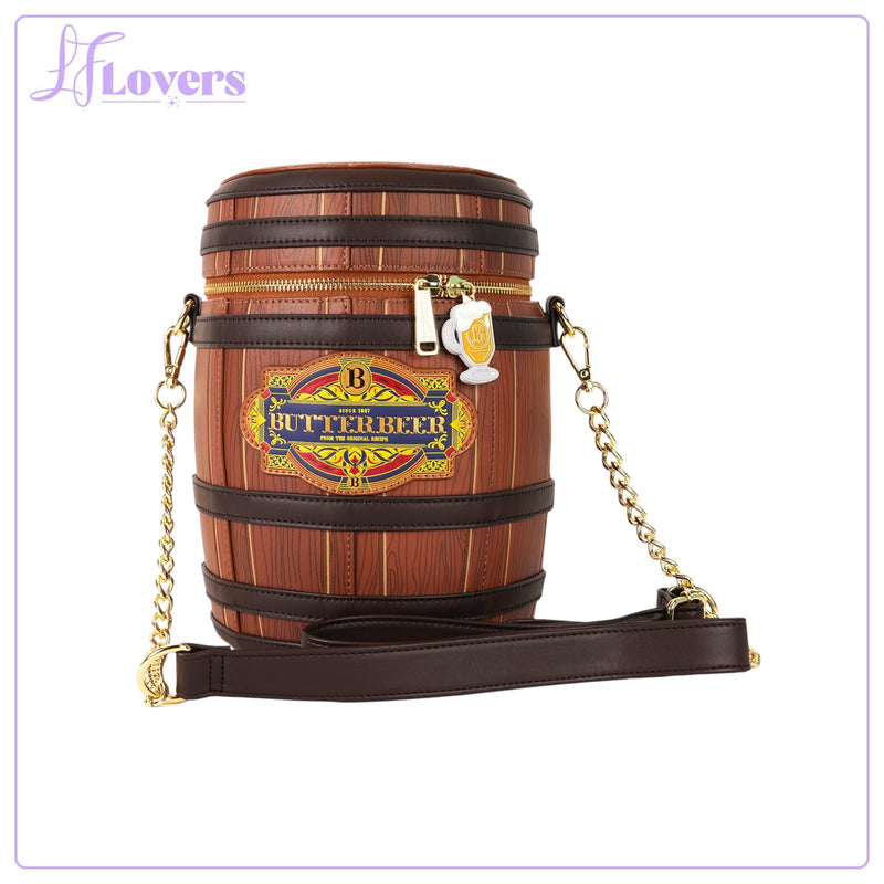 Load image into Gallery viewer, Loungefly Warner Brothers Harry Potter Butterbeer Barrel Crossbody - PRE ORDER - LF Lovers
