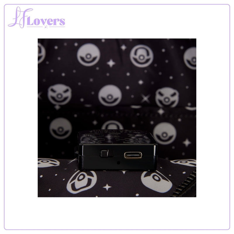 Load image into Gallery viewer, Loungefly Pokémon Umbreon Glitter Light Up Mini Backpack - Preorder

