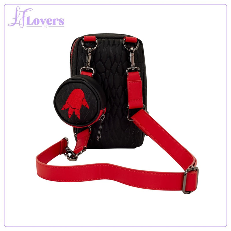 Load image into Gallery viewer, Loungefly TOHO Godzilla Crossbody Sling Bag With Coin Bag - PRE ORDER
