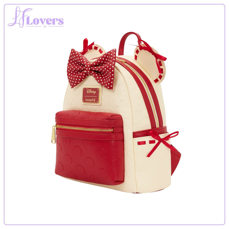 Load image into Gallery viewer, Loungefly Disney Minnie Mouse Rocks The Dots Mini Backpack - PRE ORDER
