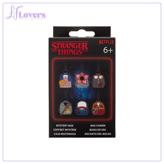 Loungefly Netflix Stranger Things 10th Anniversary Mystery Mini Backpack Keychain Charms