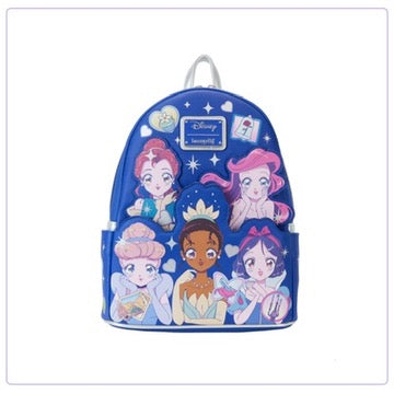 Loungefly Disney Princess Manga Style Mini Backpack - PRE ORDER - LF Lovers