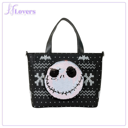 Loungefly Disney Nightmare Before Christmas Jack Tote Bag With Coin Bag